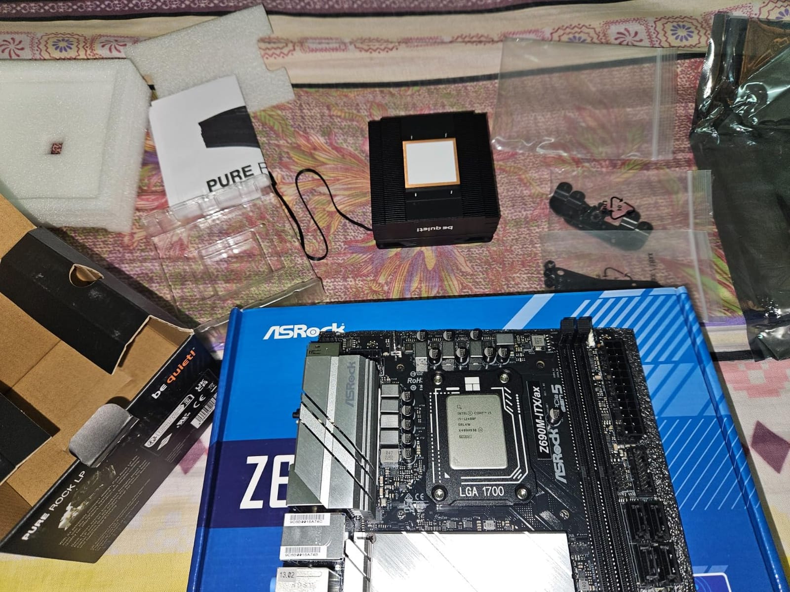 be quiet! Pure Rock Low Profile 100W TDP CPU Cooler | Intel 1700 1200 1150 1151 1155 | AMD -AM5 AM4 | BK034 customer photo 2