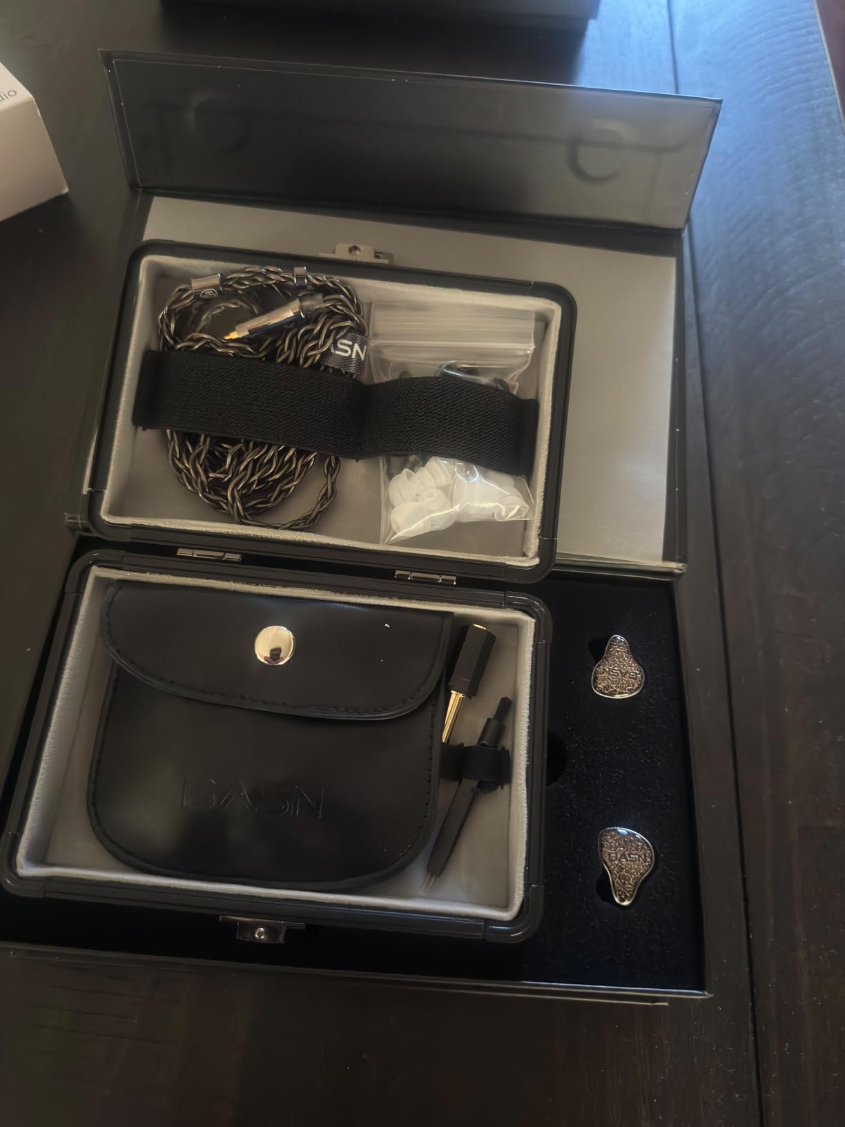 BASN Bmaster5 in Ear Monitor Headphone, 1DD+4BA 5 Driver Musician IEM Earbud customer photo 2