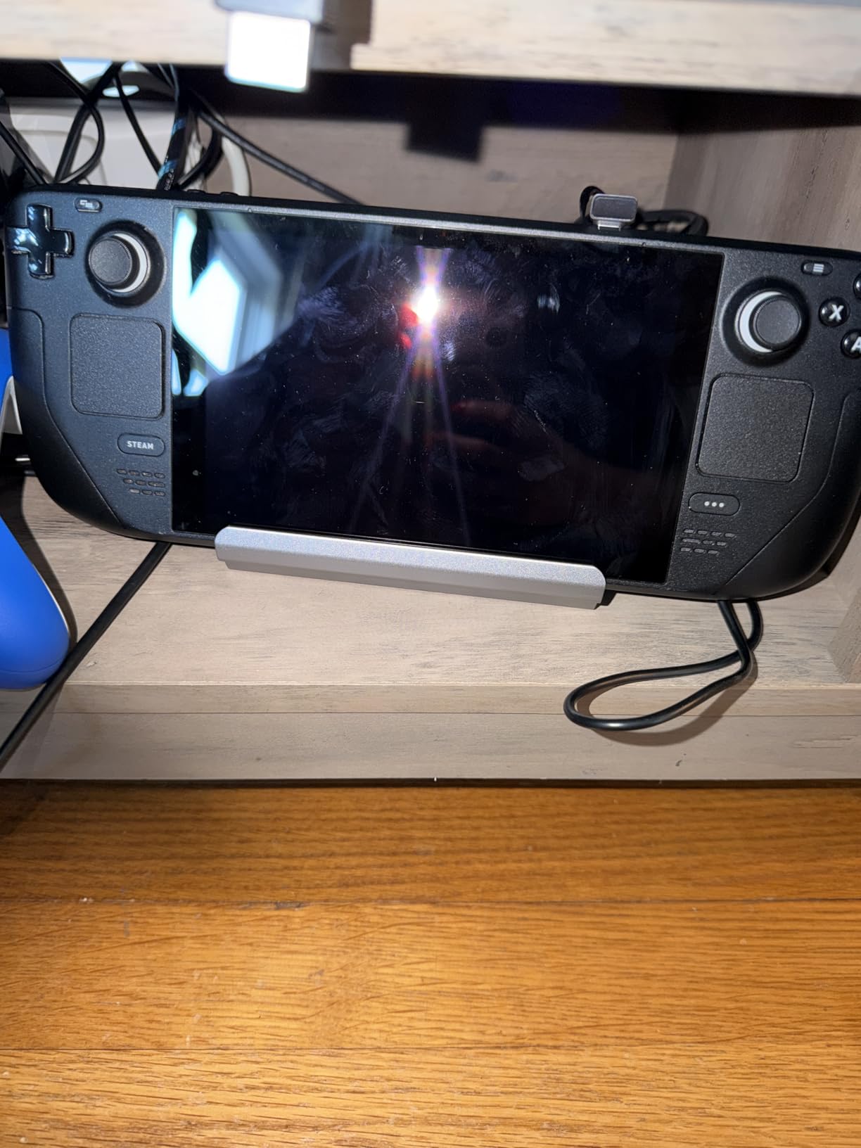 Docking Station for Steam Deck ROG Ally, 6 in 1 Stream Deck Dock with HDMI 2.0 4K@60Hz, 1000Mbps Gigabit Ethernet, 3 USB-A 3.0 and 100W Full Speed Charging USB-C Port Compatible with Valve Steam Deck customer photo 1