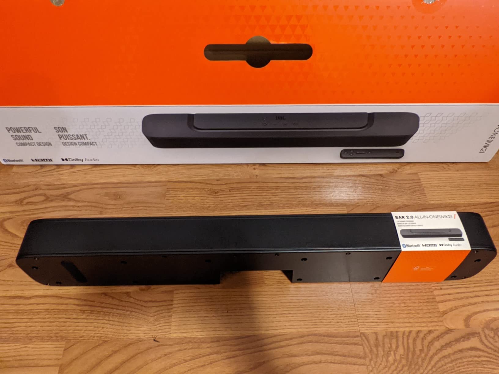 JBL Bar 2.0 All-in-one (MK2): Compact 2.0 Channel soundbar, Black customer photo 2