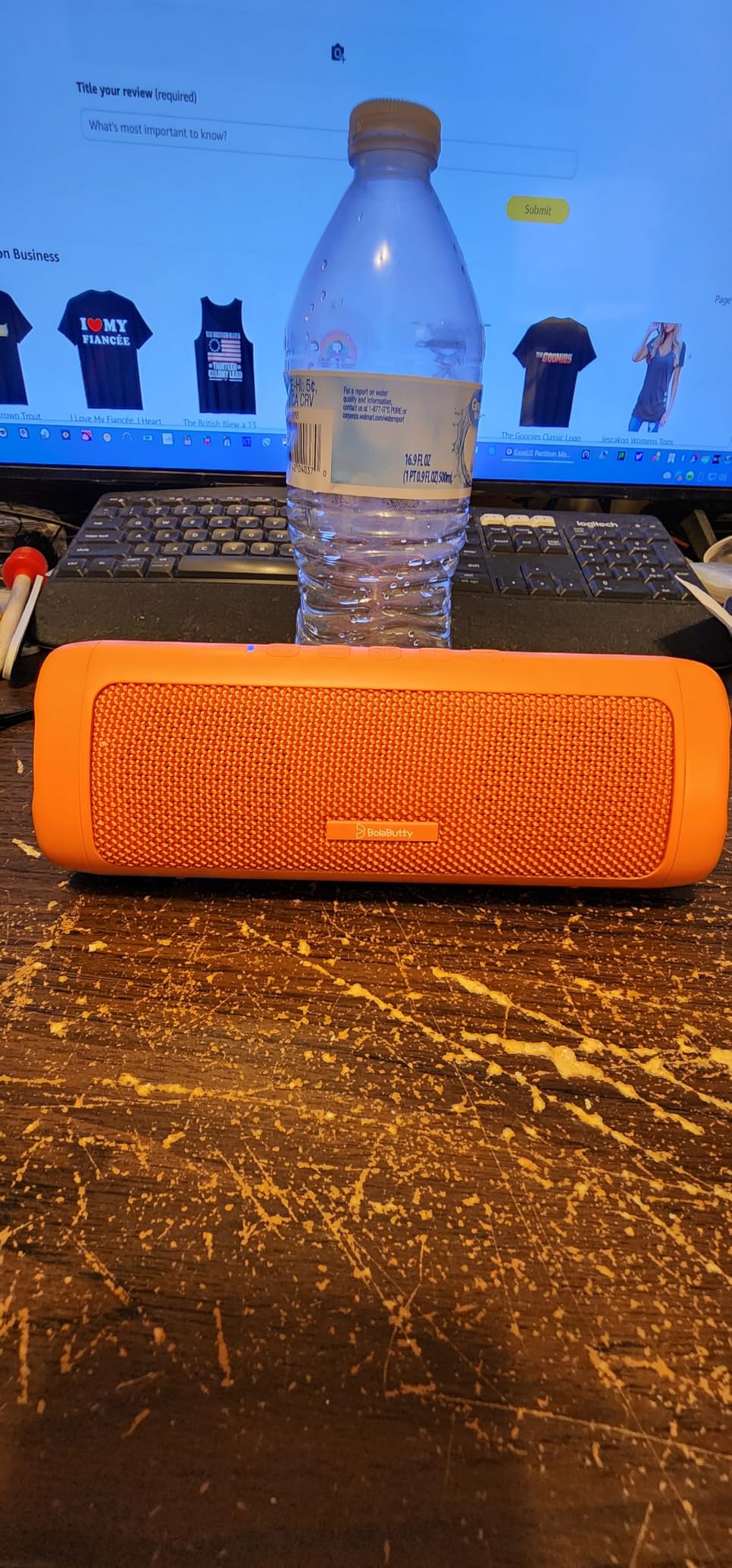 Bluetooth Speaker, 20W HD Sound, Portable Wireless, IPX5 Waterproof, Up to 24H Playtime, TWS Pairing, for Home/Party/Outdoor/Camping/Beach Essentials customer photo 1