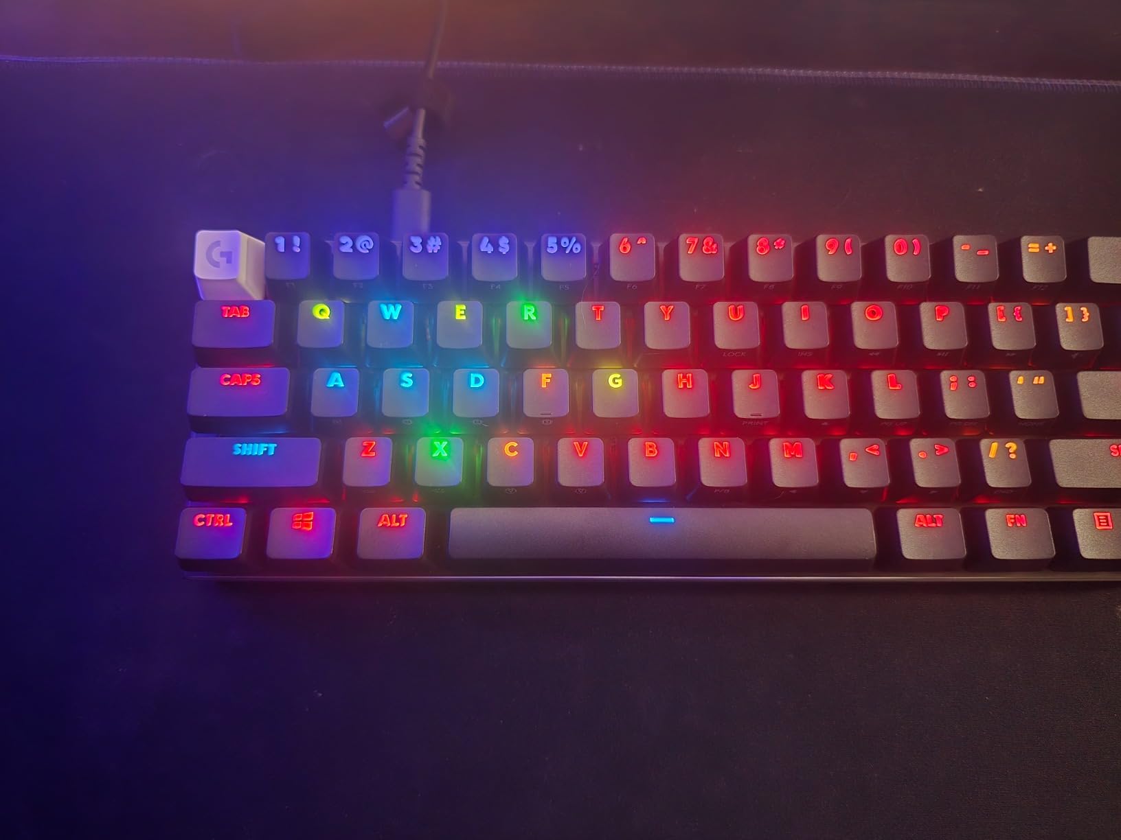 Logitech G PRO X 60% Wireless Gaming Keyboard (Tactile Optical) - Black | Lightspeed, ultra-compact TKL 60% mechanical, for Windows PC, LIGHTSYNC RGB, dual-shot PBT keycaps, optical switches customer photo 2