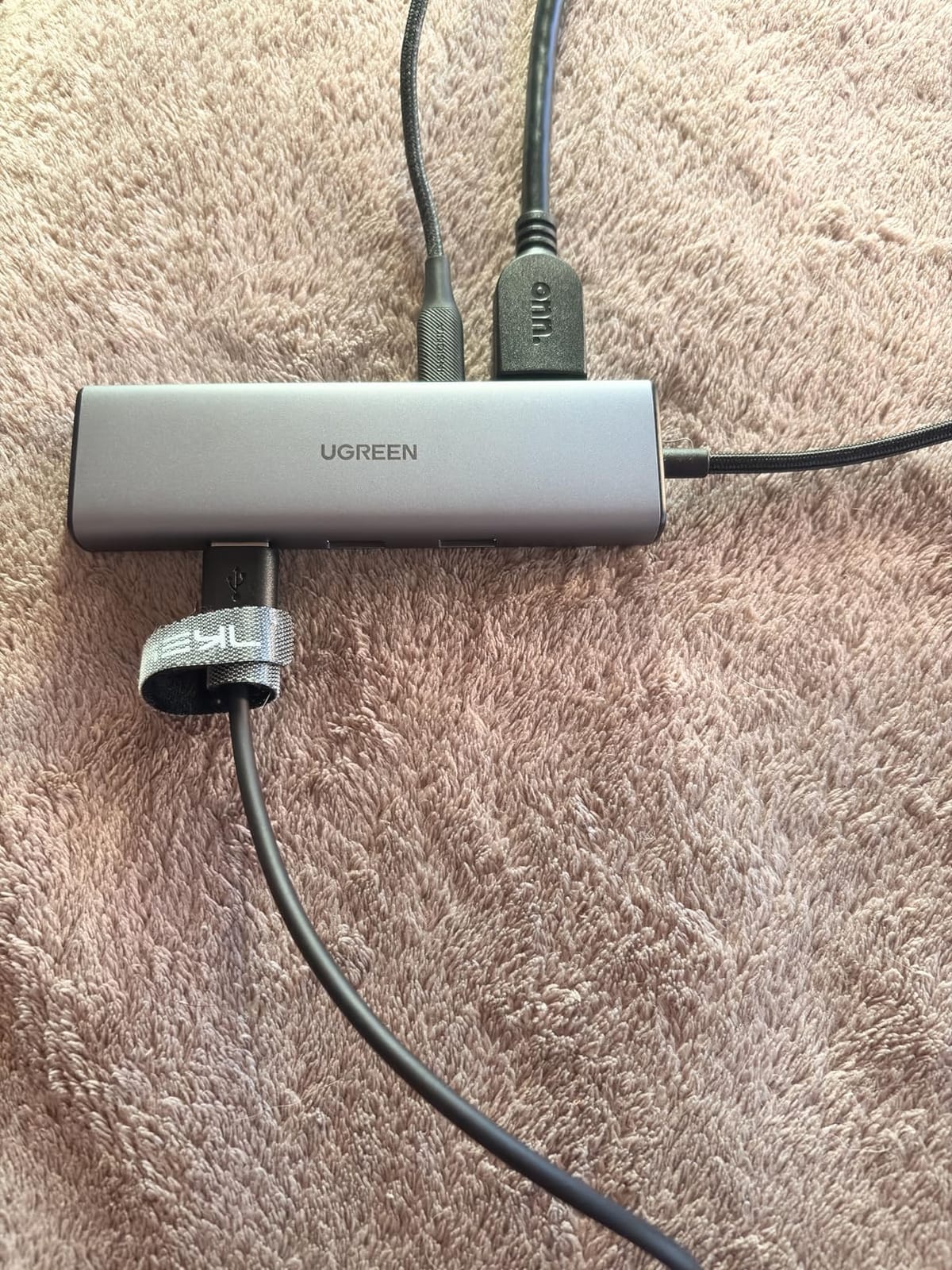 UGREEN Revodok 6 in 1 USB C Hub Gigabit Ethernet Adapter with 4K HDMI | 100W PD Charging,USB A Data Ports Compatible with MacBook Neo/Pro/Air M1, M2, M3, M4,M5,iPad, iPhone 17/16, Steam Deck customer photo 1