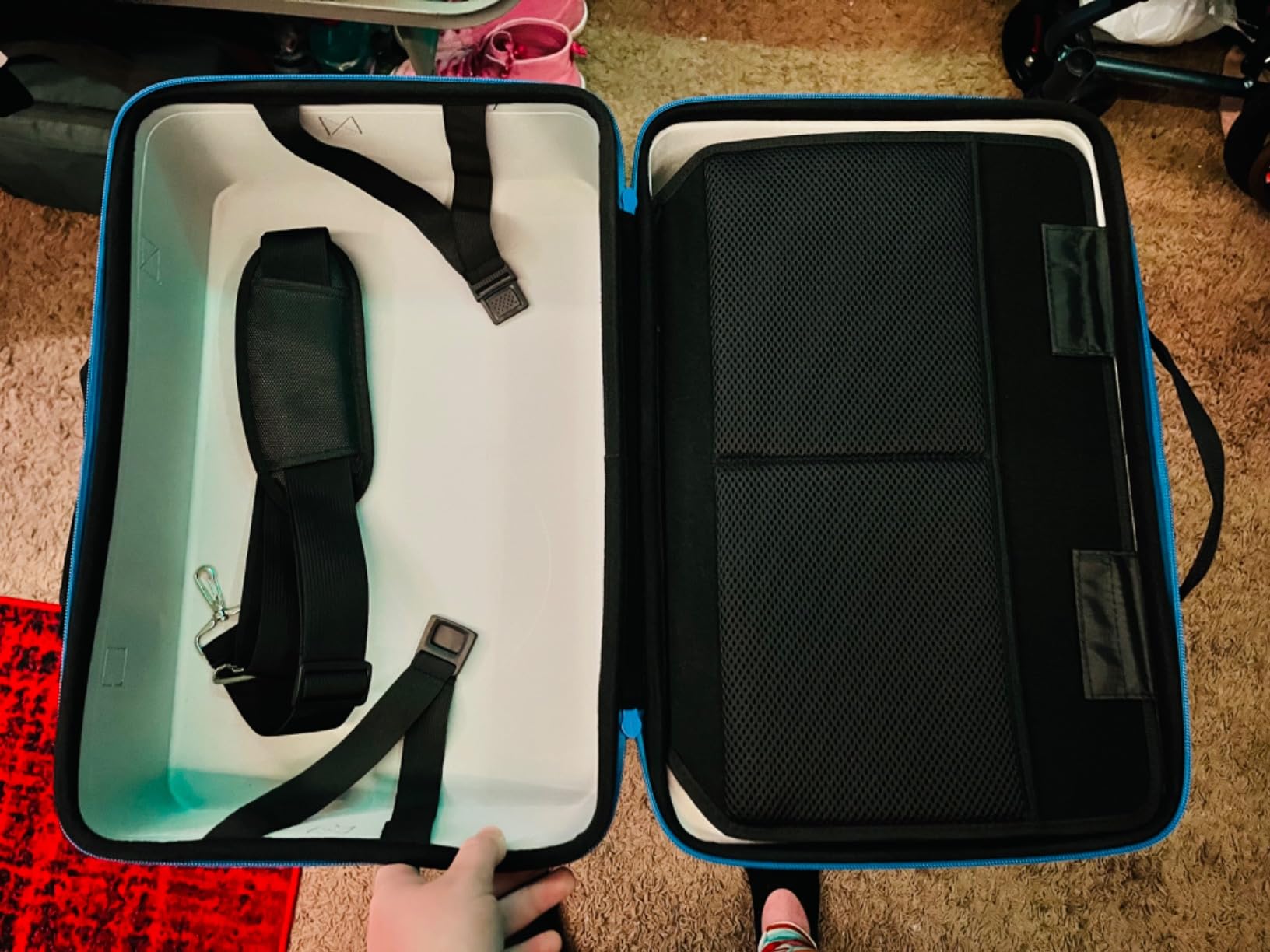 Hard Shell Carrying Case for Playstation 5 Console, Travel Case for PS5 Disc Digital Edition, Storage Bag for PS5 Controllers and Other Accessories customer photo 2