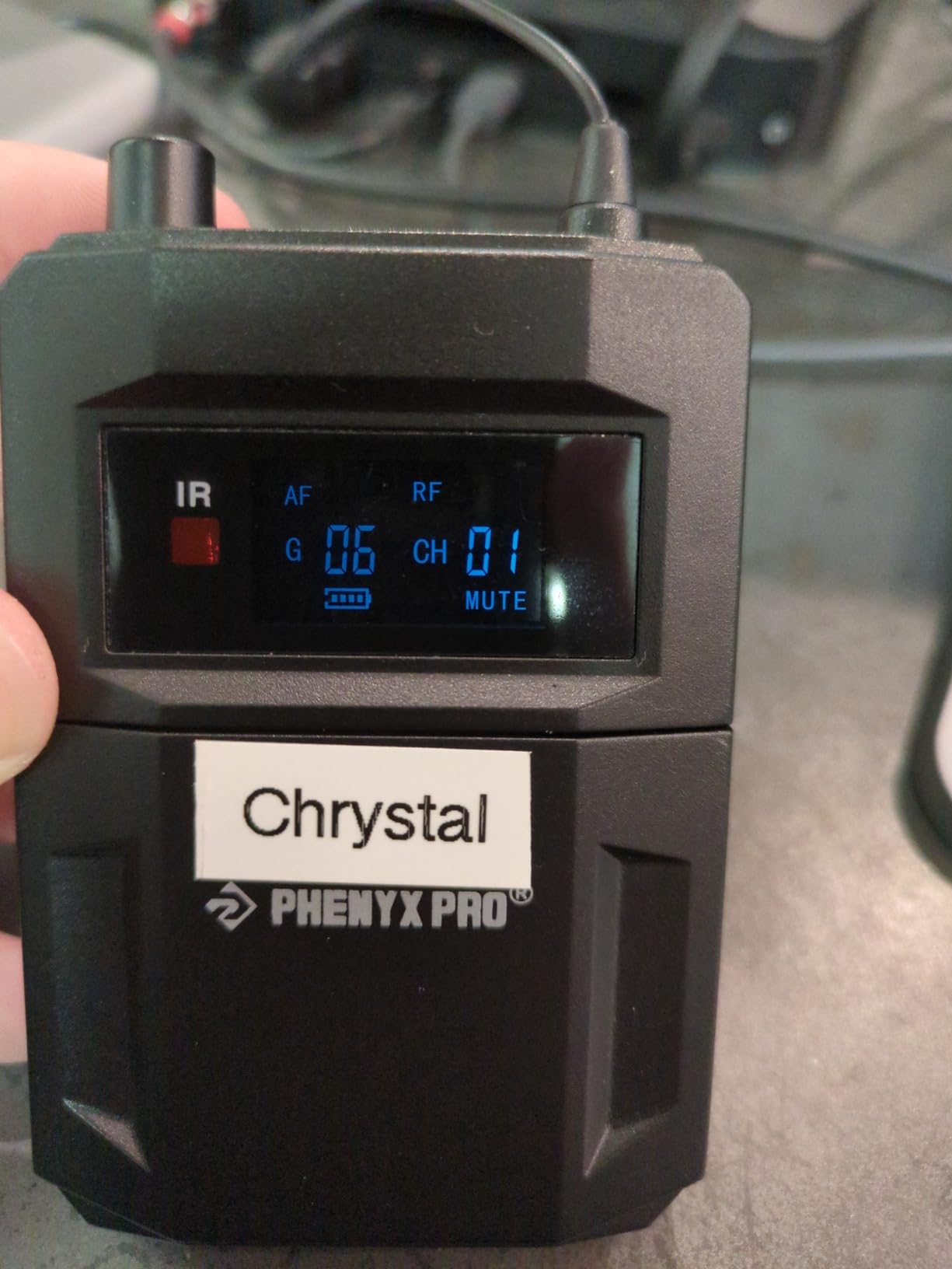 Phenyx Pro 4-Channel UHF Mono Wireless in Ear Monitor System PTM-33-4B | 4 Bodypacks, 4 x 25 Frequencies, 164 ft Range, Singers, Musicians, Bands, Live Stage, Worship customer photo 2