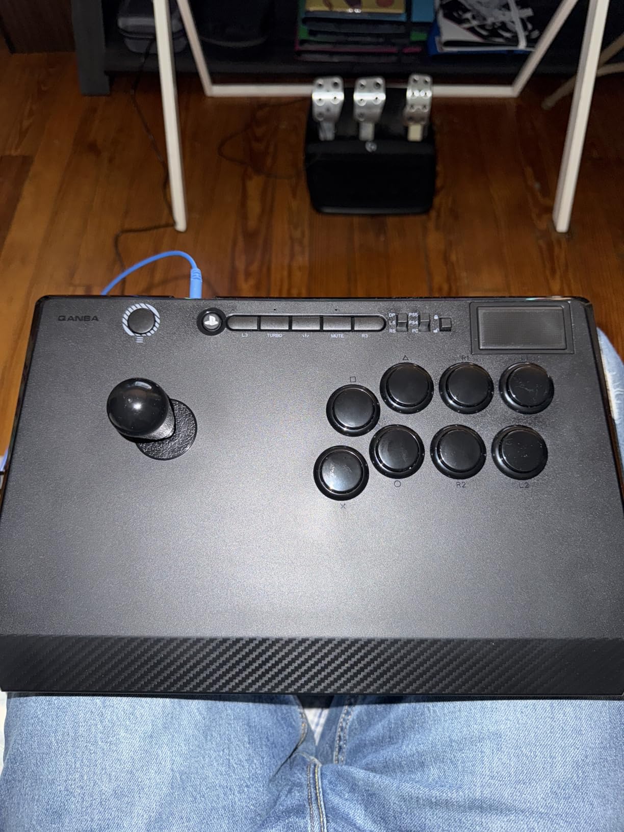 Qanba B1 Titan Wired Joystick for PlayStation 5/4 and PC (Fighting Stick) Officially Licensed Sony Product customer photo 1