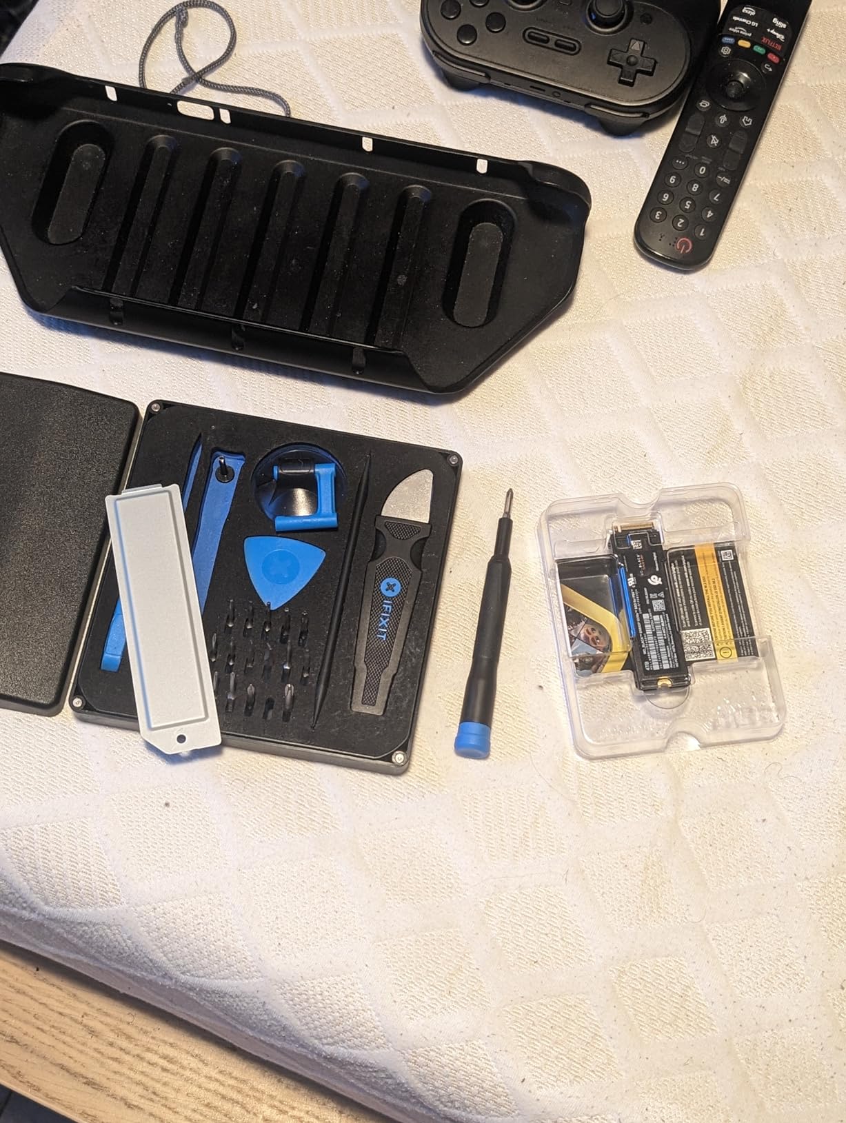 WD_BLACK 1TB SN850P NVMe M.2 SSD Officially Licensed Storage Expansion for PS5 Consoles, up to 7,300MB/s, with heatsink - WDBBYV0010BNC-WRSN customer photo 1