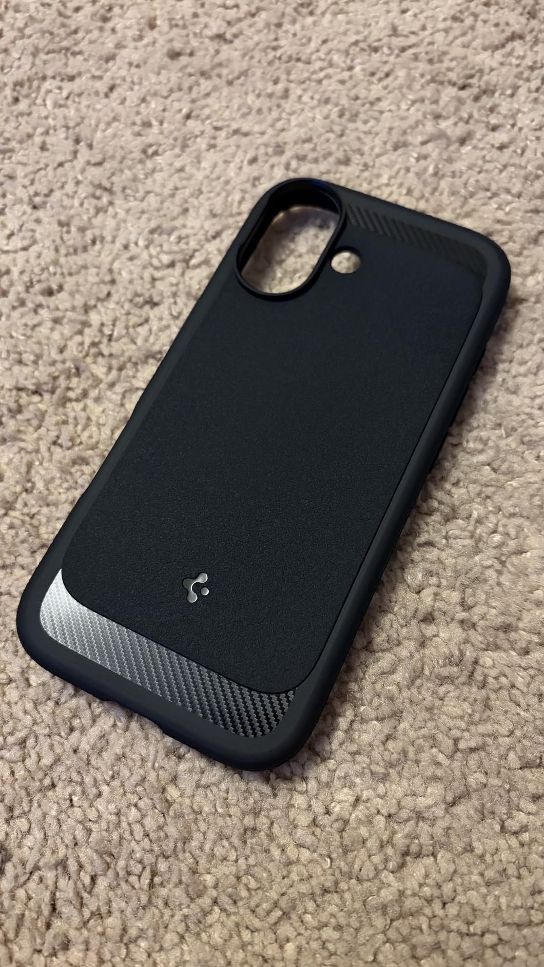 Spigen Rugged Armor MagFit Designed for iPhone 15 Pro Case (2023) [Military-Grade Protection] Compatible with MagSafe - Matte Black customer photo 1