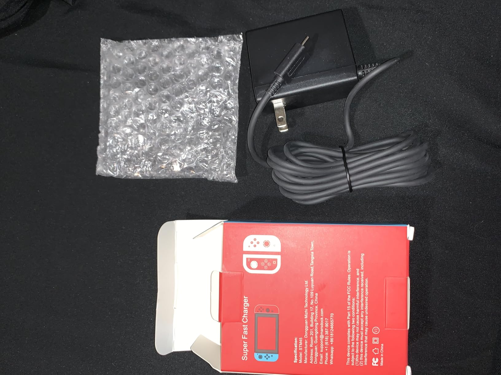 MARSDOCK 45W Charger for Nintendo Switch - 15V 2.6A AC Adapter Fast Charging with 5FT USB C Cord customer photo 2