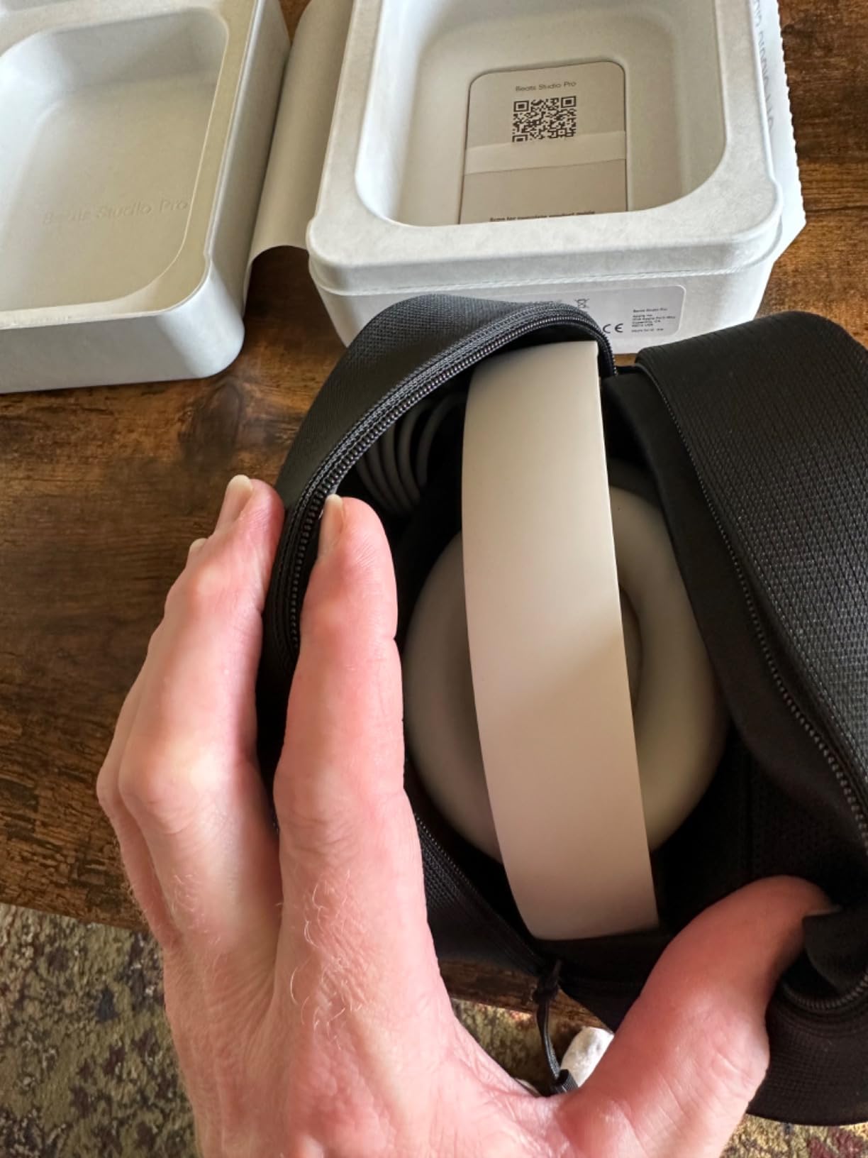 Beats Studio Pro Premium Wireless Over-Ear Headphones, Up to 40-Hour Battery Life, Active Noise Cancelling, USB-C Lossless Audio, Apple & Android Compatible - Sandstone customer photo 2