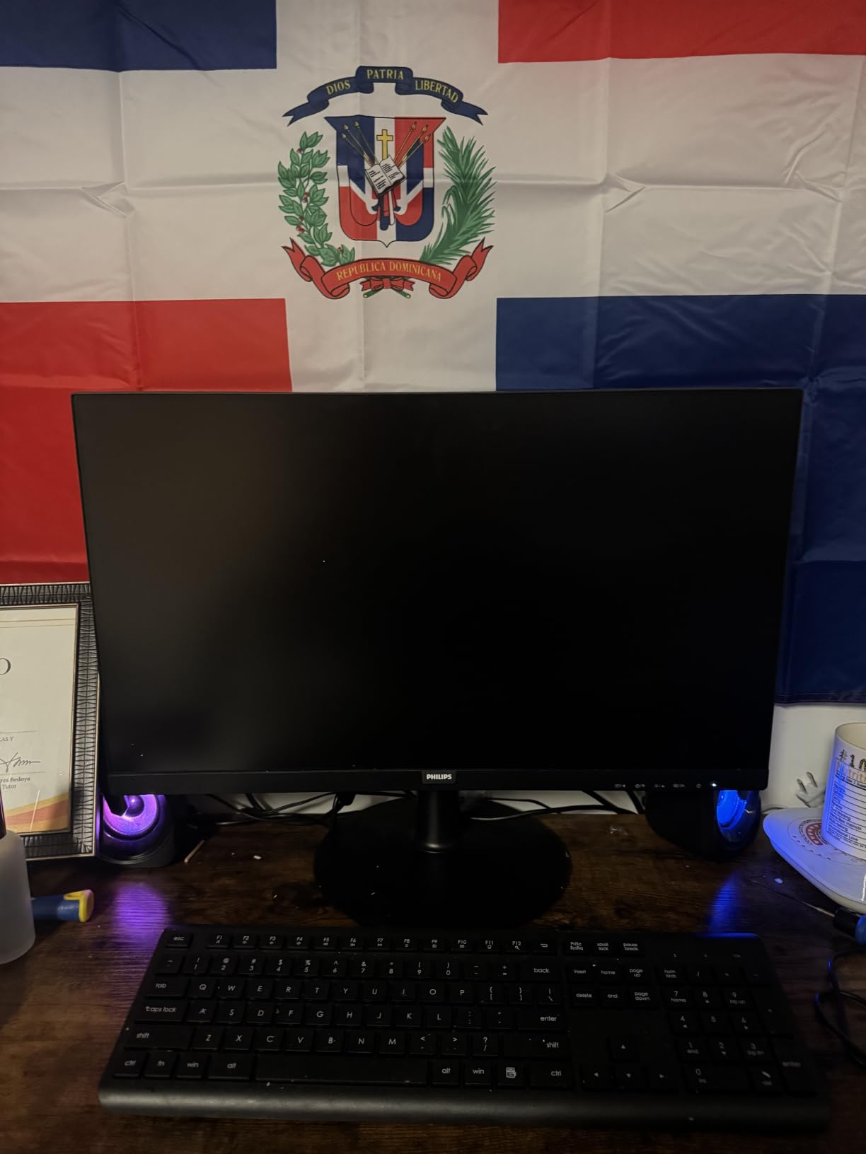 Philips 24 Inch Computer Monitor FHD 100Hz VA VESA Flicker-Free, 241V8LB | 1920x1080 LED Monitor, 4ms GtG, Adaptive Sync, HDMI 1.4, Tilt Adjust, Low Blue Light, 4yr Advance Replacement Warranty customer photo 1