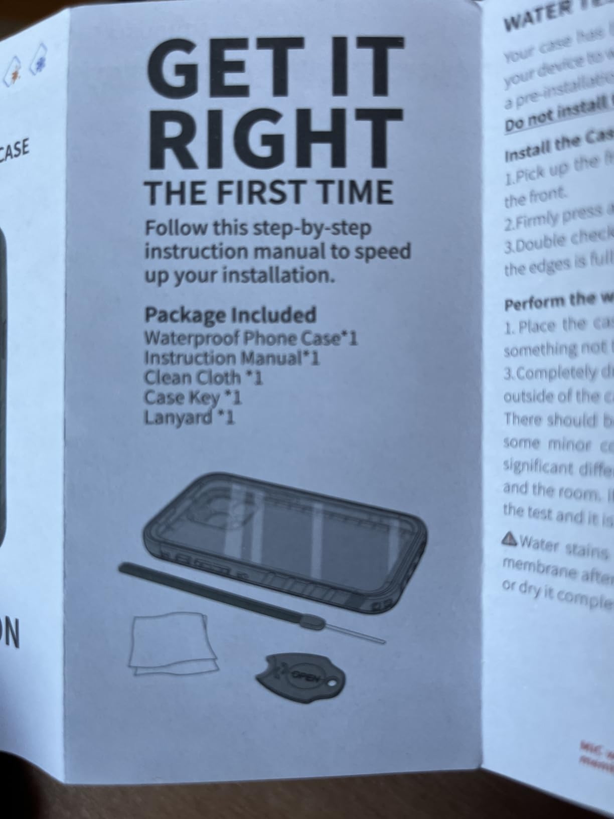 Cozycase for iPhone 15 Pro Waterproof Case Full Body Heavy Duty Black | 360 Shockproof with Screen Camera Protector Military Grade Double Water Dust Drop Proof Hard Rugged Tough Front Back Cover customer photo 2