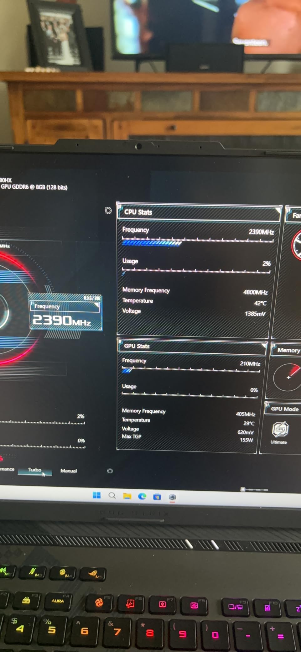 KeiBn Upgraded Gaming Laptop Cooler Pad with 9 Quiet RGB Fans, for 15.6-17.3 Inch Laptops customer photo 1