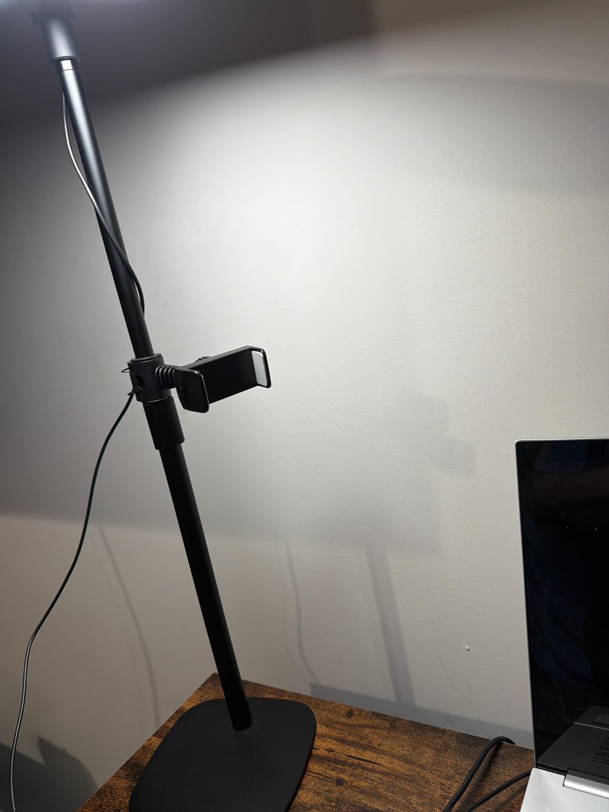 LitONES Video Conference Lighting for Zoom Meeting, Ring Light for Desk with Flexible Stand, 30 Light Modes Ring Light for Computer, Video Lights and Memory Func for Video Calls, Live Stream, Webcam customer photo 1