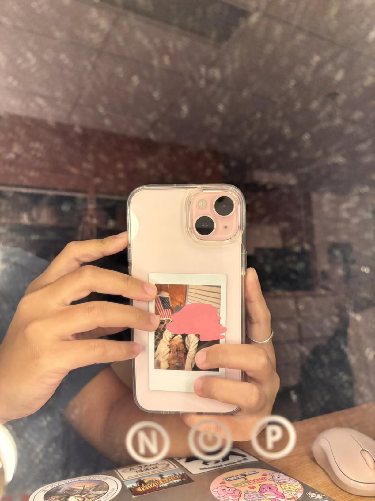 JETech Case for iPhone 15 Pro, Anti-Yellowing, Clear | Shockproof Protection, Scratch Resistant Hard PC Back, Durable Transparent TPU Bumper customer photo 1
