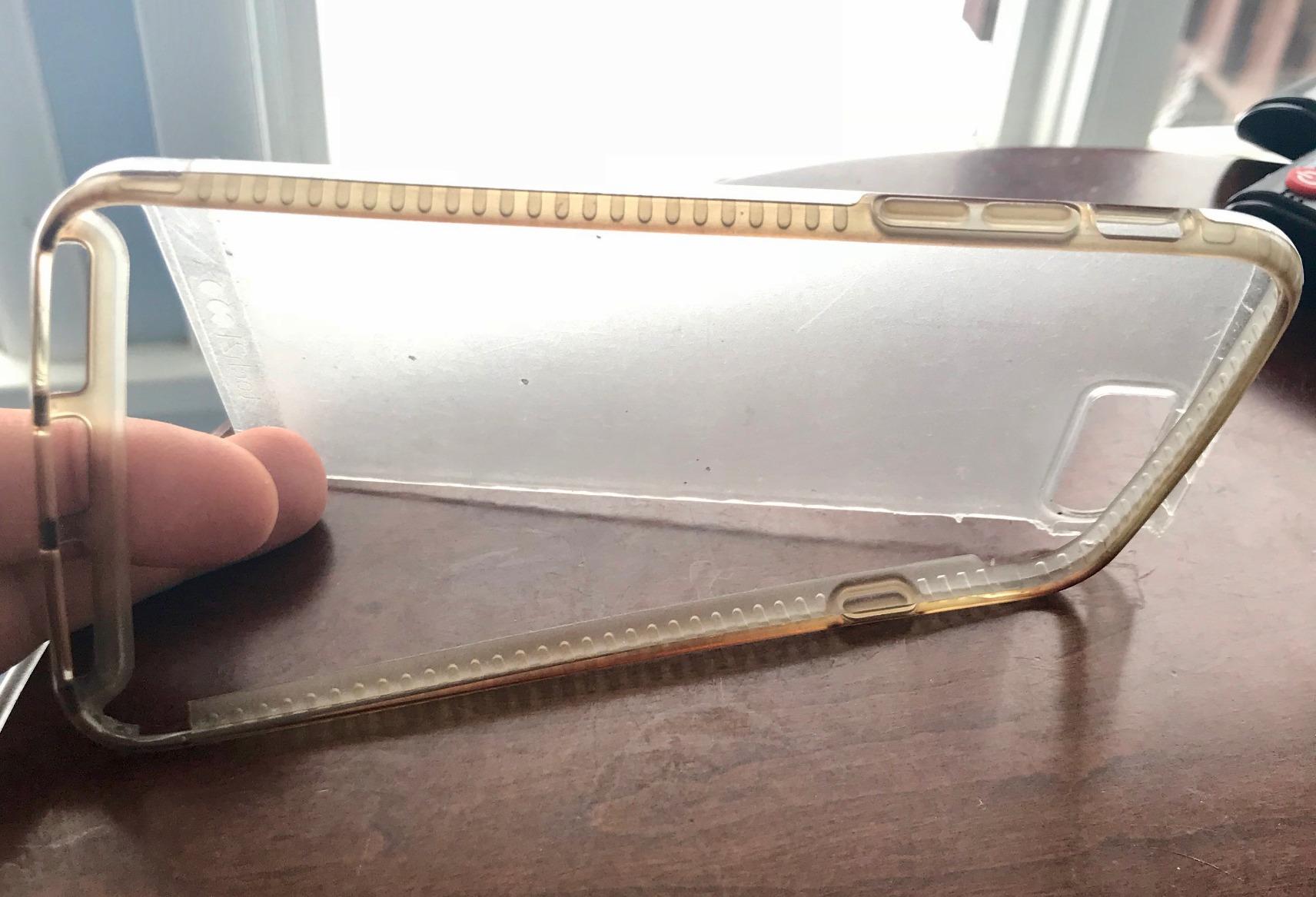 Tech21 Evo Clear case for iPhone 15 Pro - Compatible with MagSafe - Impact Protection Case - Clear customer photo 2