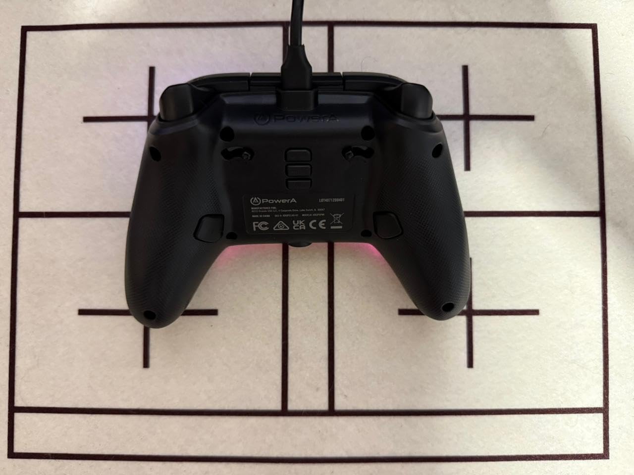 PowerA Advantage Wired Controller for Xbox Series X|S with Lumectra - Black customer photo 2