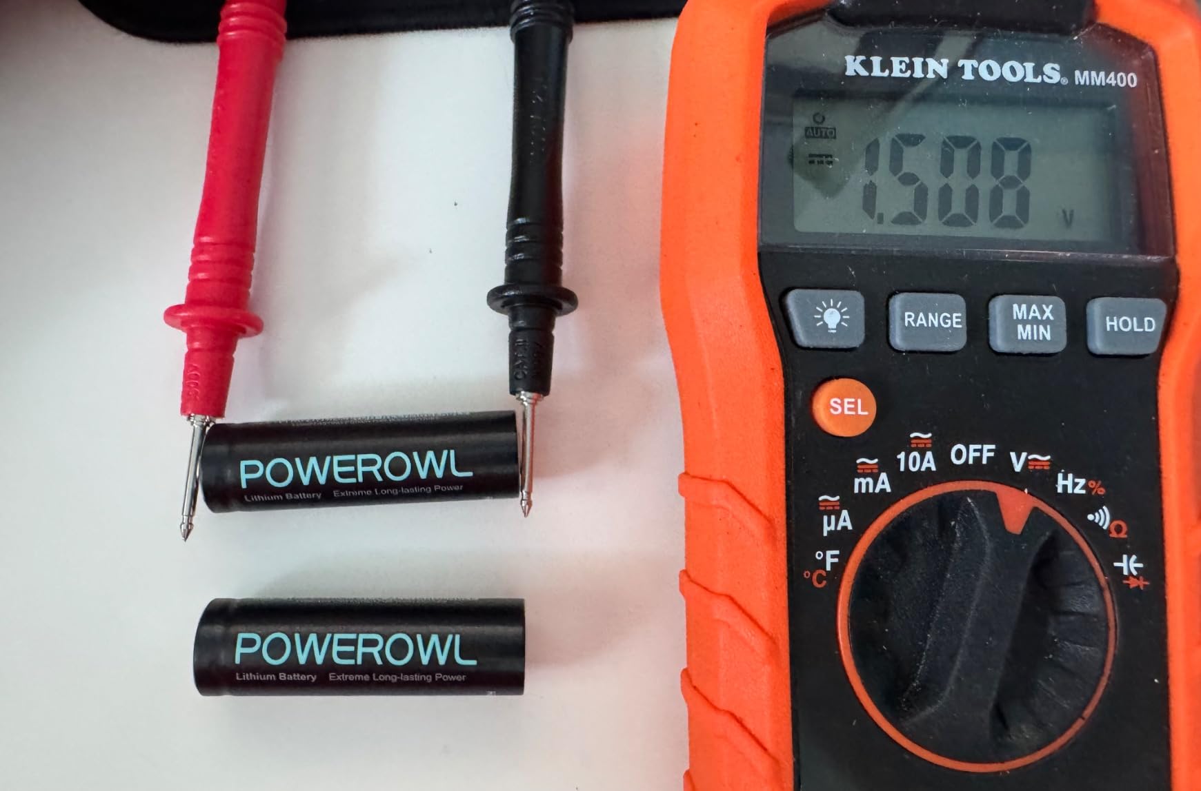 POWEROWL Lithium AA Batteries, 1.5V High Capacity Double A Battery for Camera Freezer Thermometer etc, 12 Pack (Non-Rechargeable) customer photo 1