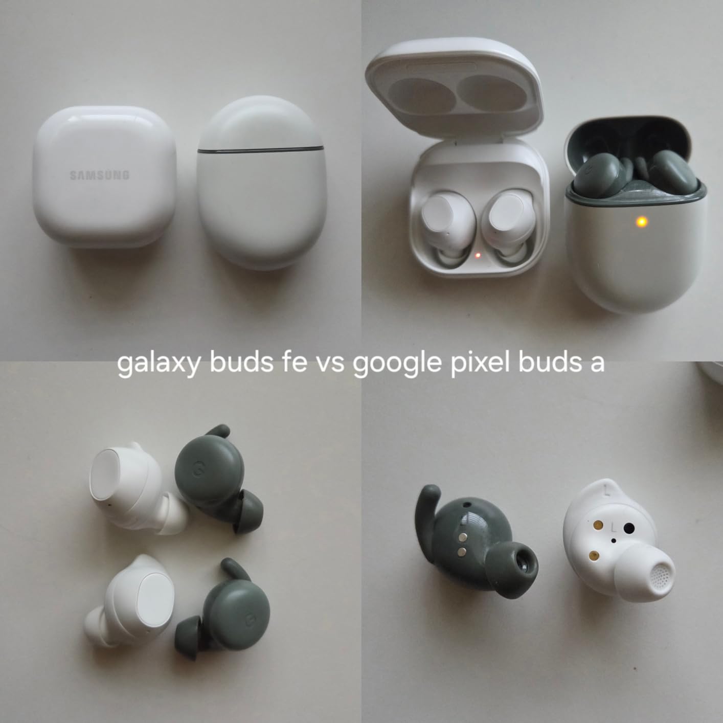 Galaxy Buds FE True Wireless Bluetooth Earbuds, Comfort and Secure in Ear Fit, Auto Switch Audio, Touch Control, Built-in Voice Assistant, Graphite [US Version, 1Yr Manufacturer Warranty] customer photo 1