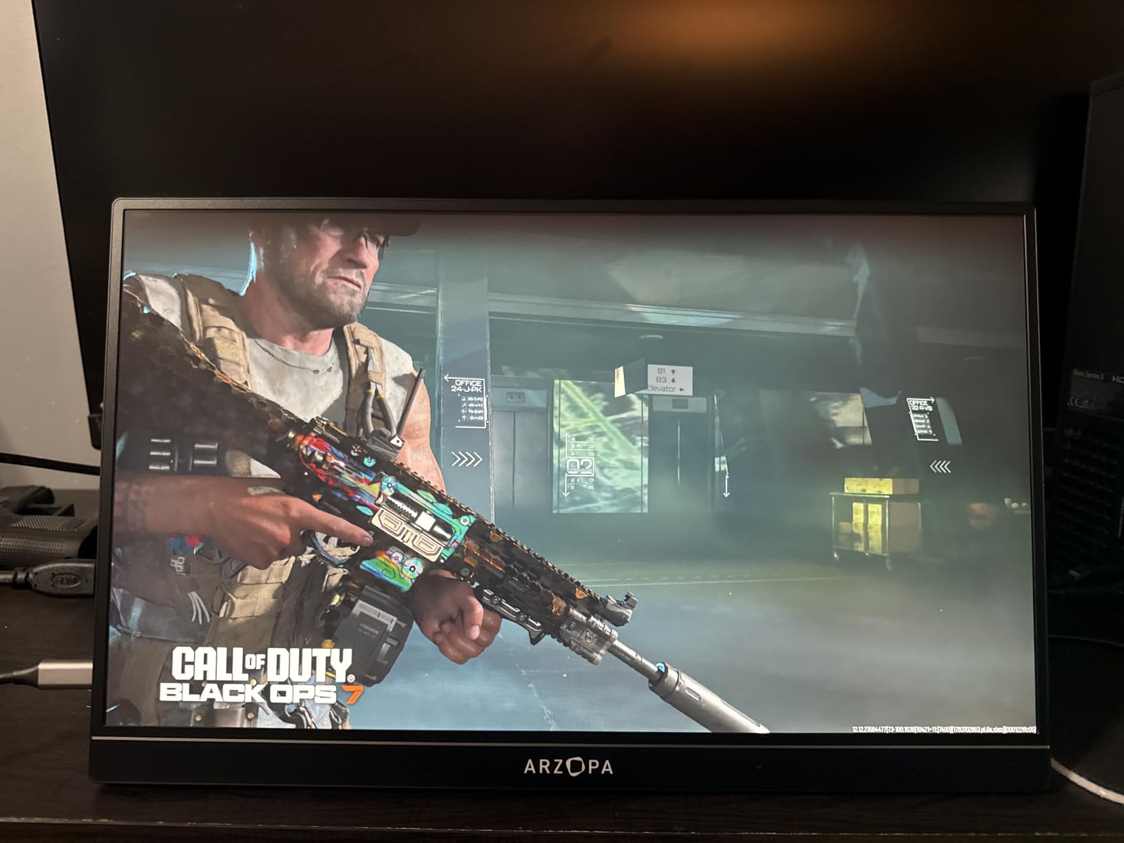 ARZOPA 16.1'' 144Hz Portable Gaming Monitor, 106% sRGB 1080P FHD Kickstand Portable Monitor with HDR, Ultra Slim, Eye Care, External Second Screen for Laptop, PC, PS5, Mac, Xbox-Z1FC customer photo 2