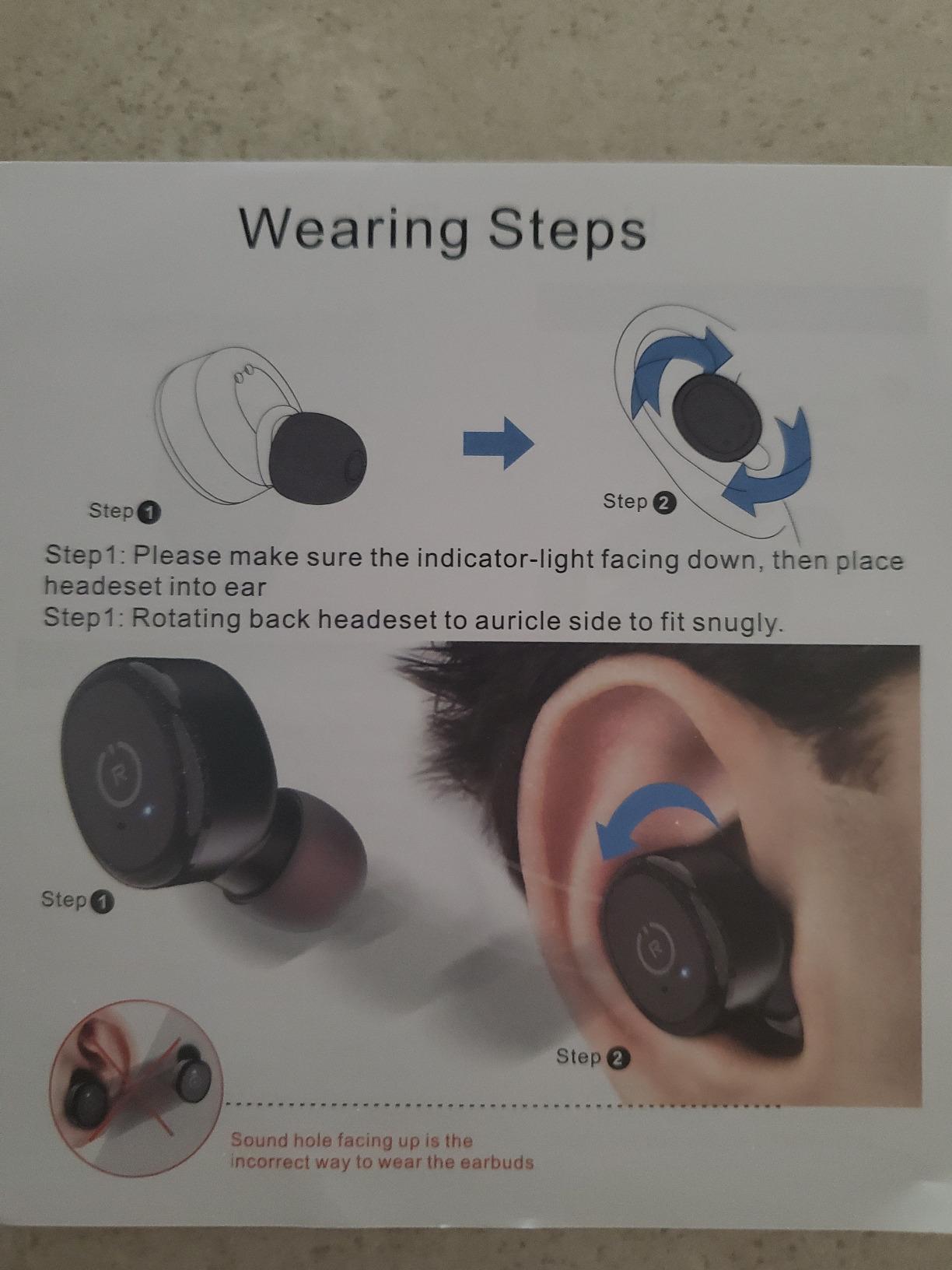 TOZO T10 Wireless Earbuds Powerful Bass Stereo Wireless Charging, IPX8 Waterproof, 55H Playtime, App Customize EQ customer photo 2