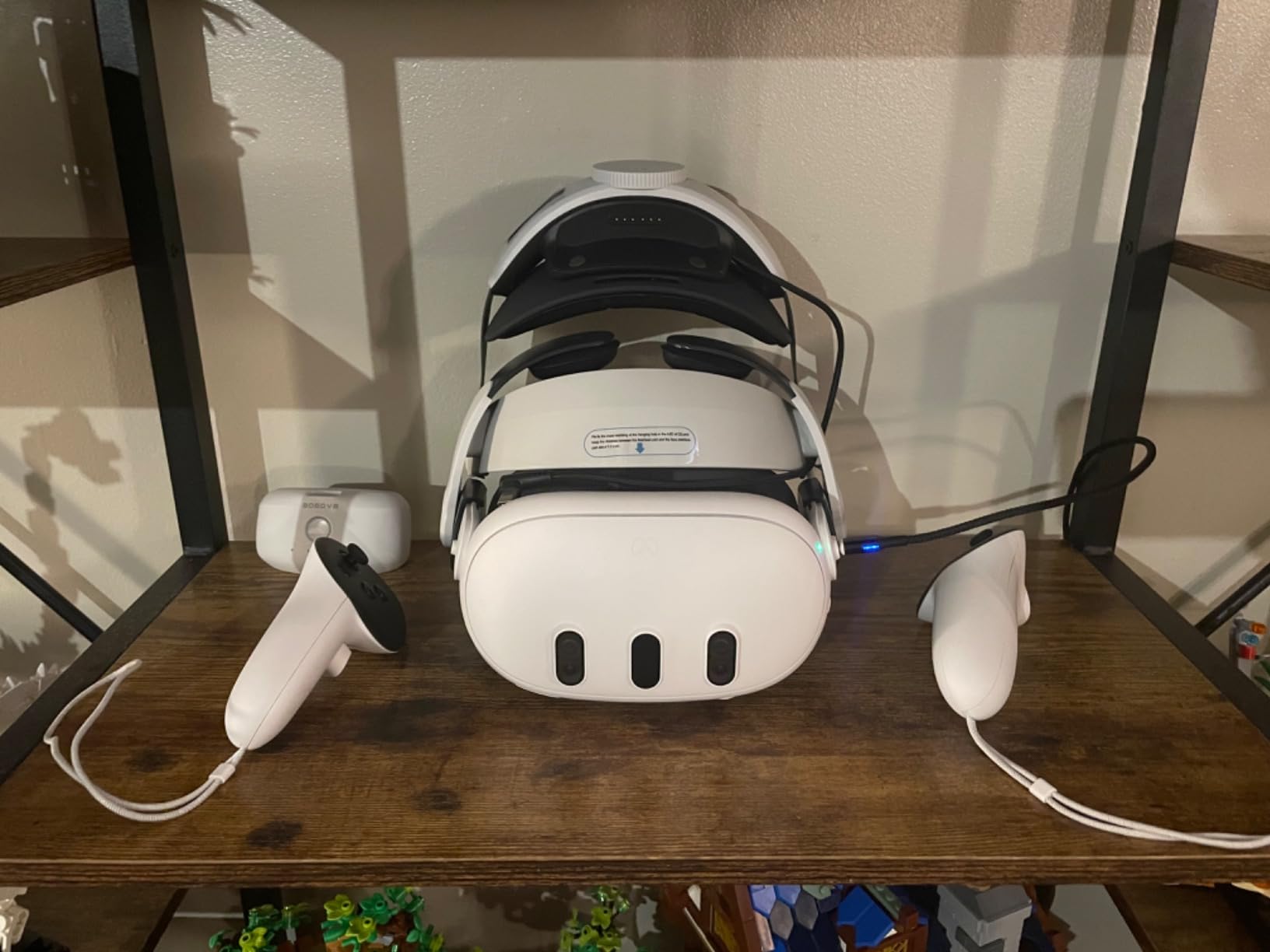 BOBOVR M3 Pro Battery Pack Head Strap Accessories, Compatible with Meta Quest 3/Quest 3S, Reduce Facial Stress, Magnetic Battery Swap Design customer photo 1