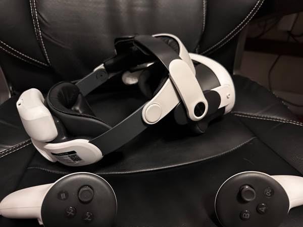 BOBOVR M3 Pro Battery Pack Head Strap Accessories, Compatible with Meta Quest 3/Quest 3S, Reduce Facial Stress, Magnetic Battery Swap Design customer photo 2