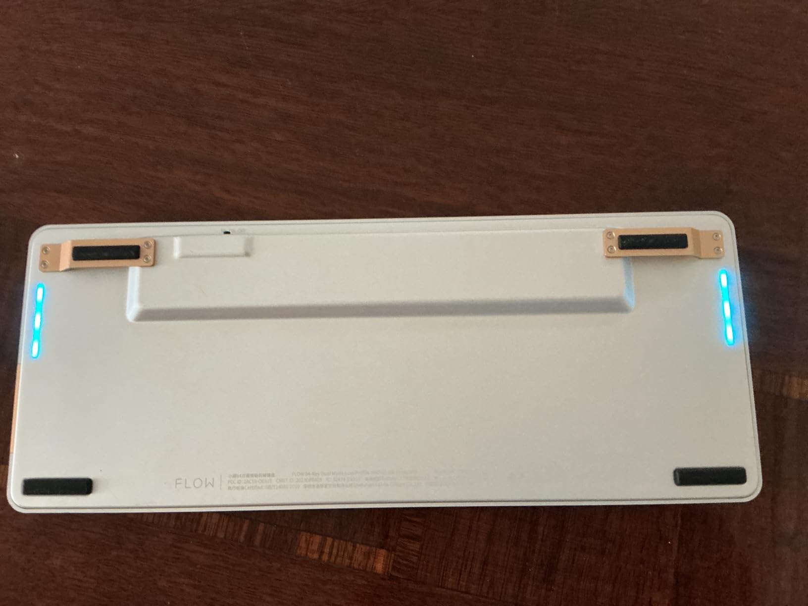 LOFREE Flow84 Low Profile Mechanical Keyboard, 75% Rechargeable Wireless Keyboard with Bluetooth and Wired Connection for Windows/Mac, White Ghost Linear Switches customer photo 2