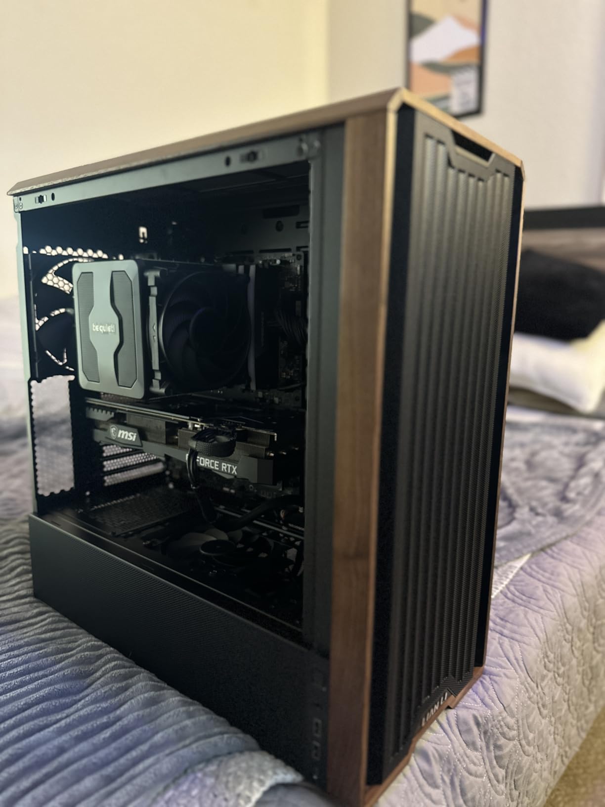be quiet! Dark Rock Pro 5 CPU Cooler, Silent Cooling, High Airflow | 7 high-Performance Copper Heat Pipes, 2x FDB PWM Fans, For Overclocking PC Systems, 2 Mode Speed Switch, With Thermal Grease customer photo 1