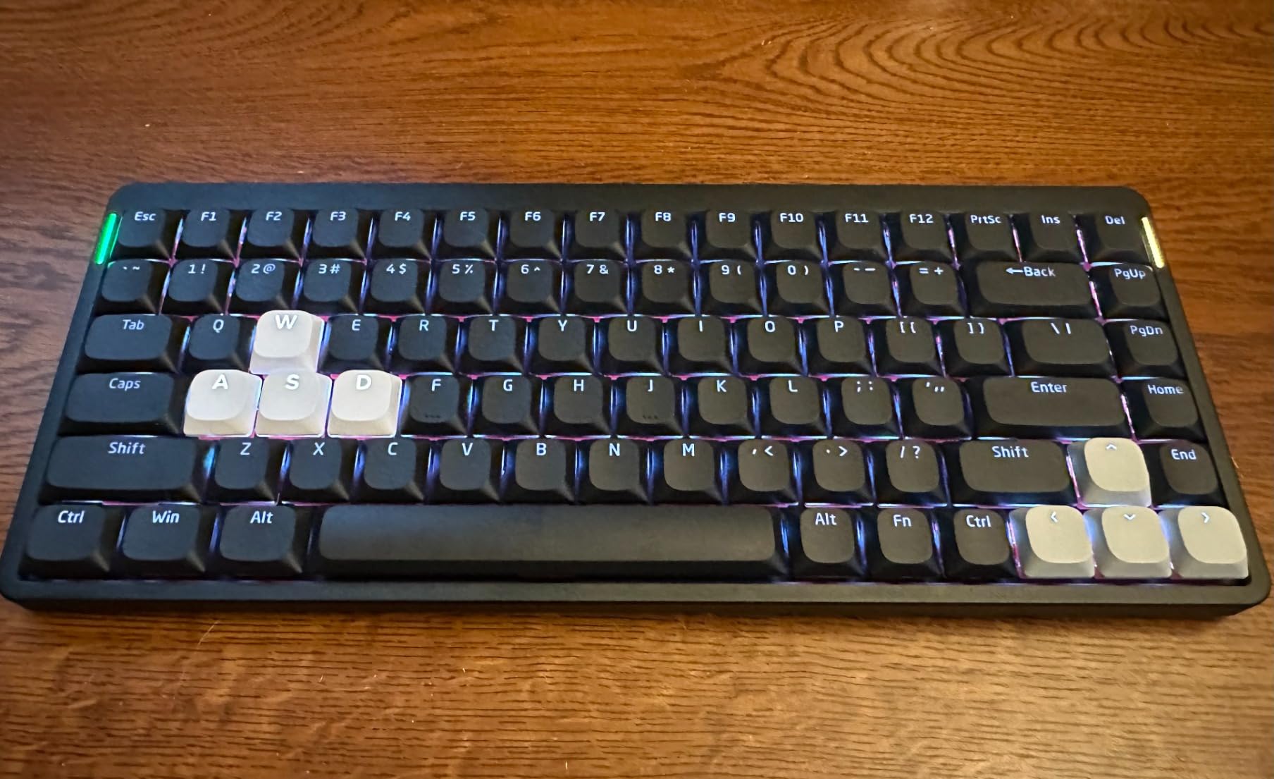 NuPhy Air75 V2 Portable 75% low profile Mechanical Keyboard,Wireless Keyboard,Supports Bluetooth/2.4G/USB-C RGB Bluetooth Keyboards,Compatible with Windows/Mac OS/Linux Systems-Gateron Cowberry Switch customer photo 2