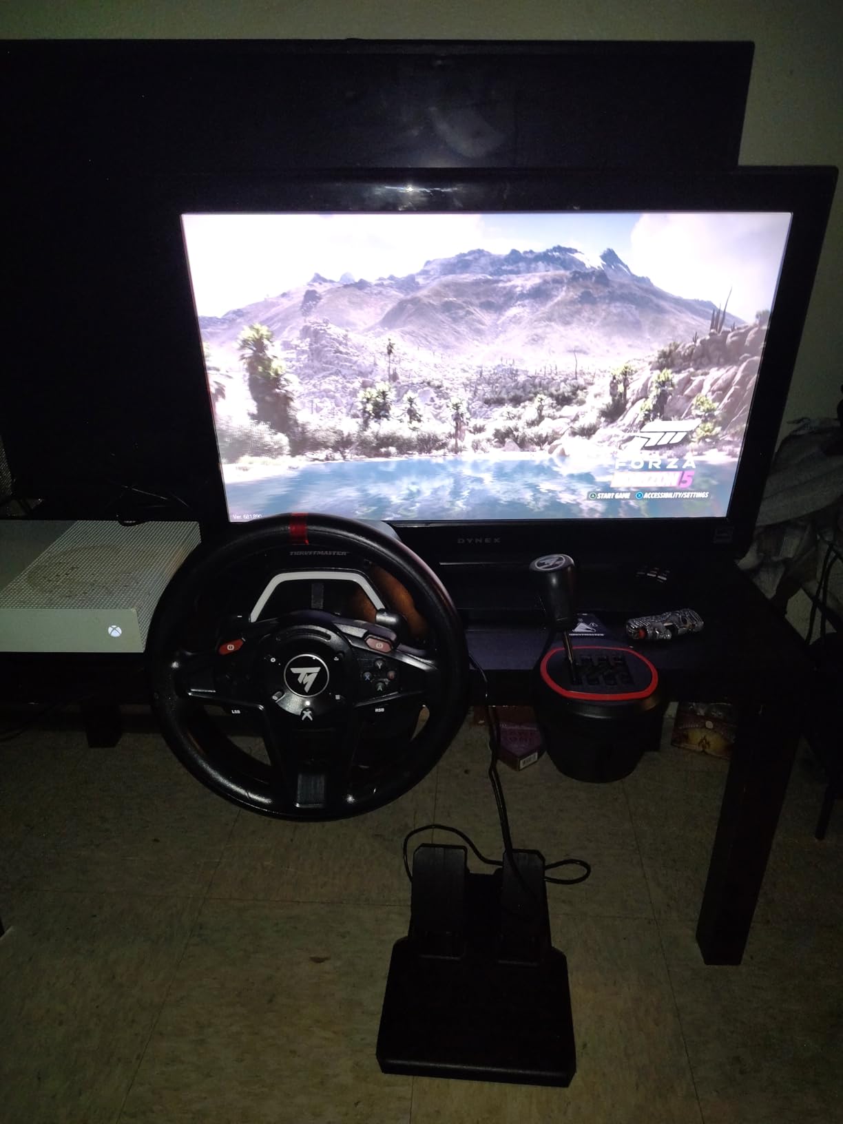 Thrustmaster T128 X Racing Wheel, Pedals & Shifter Bundle - XBOX & PC | Hybrid drive force feedback, 900-degree rotation, racing pedals, 7-speed gearbox, magnetic paddles customer photo 1