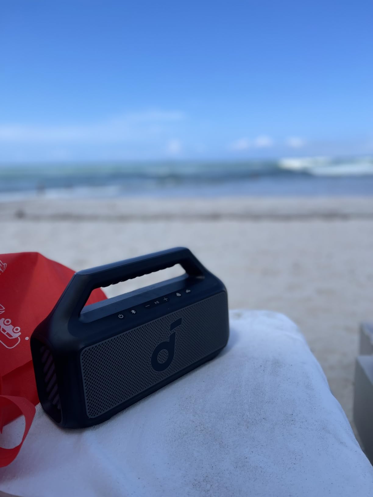 Soundcore Boom 2 by Anker, 80W Outdoor Bluetooth Speaker, 24H Playtime | IPX7 Waterproof, BassUp 2.0, Floatable, RGB lights, USB-C, Custom EQ via soundcore App, Portable for Camping and Beach customer photo 2
