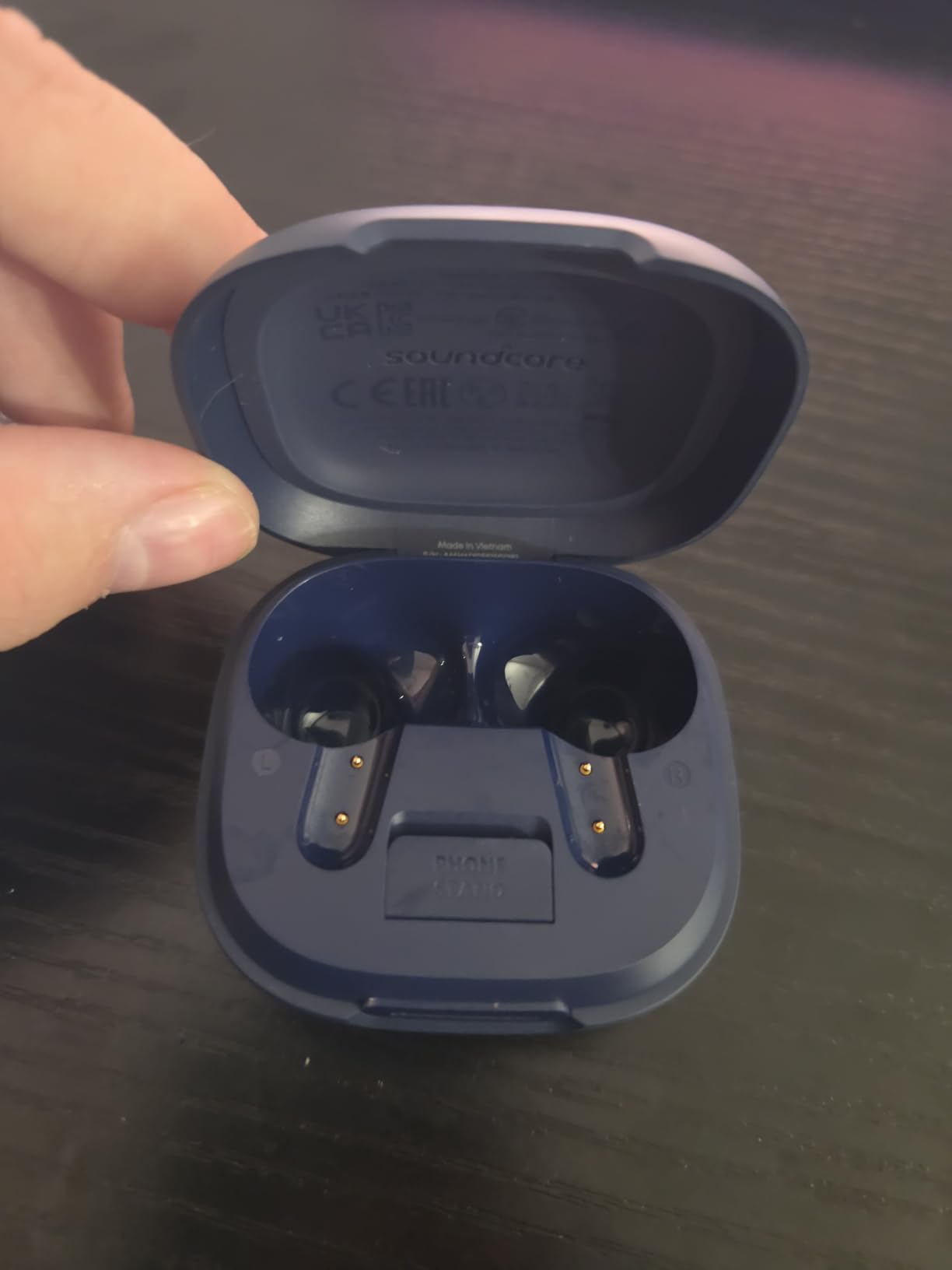 Soundcore P40i by Anker Noise Cancelling Earbuds with Adaptive ANC | Heavy Bass, 60H Playtime, 2-in-1 Case and Phone Stand, IPX5, Wireless Charging, Bluetooth 5.3 customer photo 2