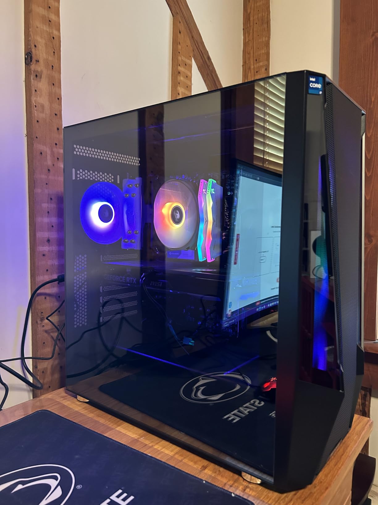 iBUYPOWER TraceMesh Gaming PC Computer Desktop TMI7N46T01 (Intel Core i7 14700F, NVIDIA GeForce RTX 4060 Ti 8GB, 32GB DDR5 5600 RGB (16x2), 1 TB NVMe SSD, WiFi Read, Windows 11 Home) customer photo 1