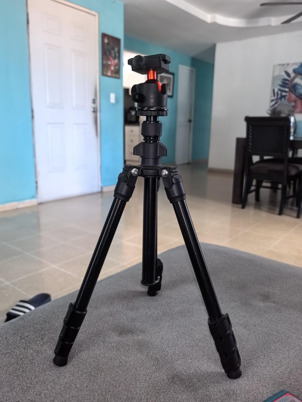 K&F Concept 76 in Overhead Camera Tripod | Rotatable Multi-Angle Center Column, Lightweight, 360 Degree Ball Head, Load Capacity 8kg/17.6lbs. O234A1+BH-36 customer photo 1