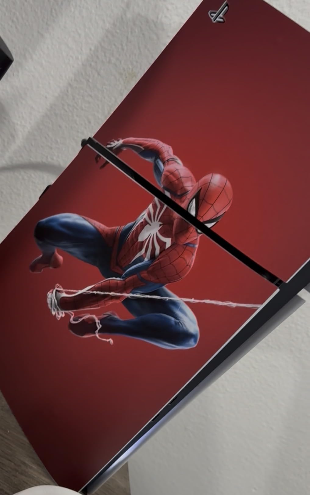 PEYANZ Vinyl Skin Compatible with PS5 Slim (Digital Edition) | HD Print, Scratch Resistant, Bubble-Free Application customer photo 1