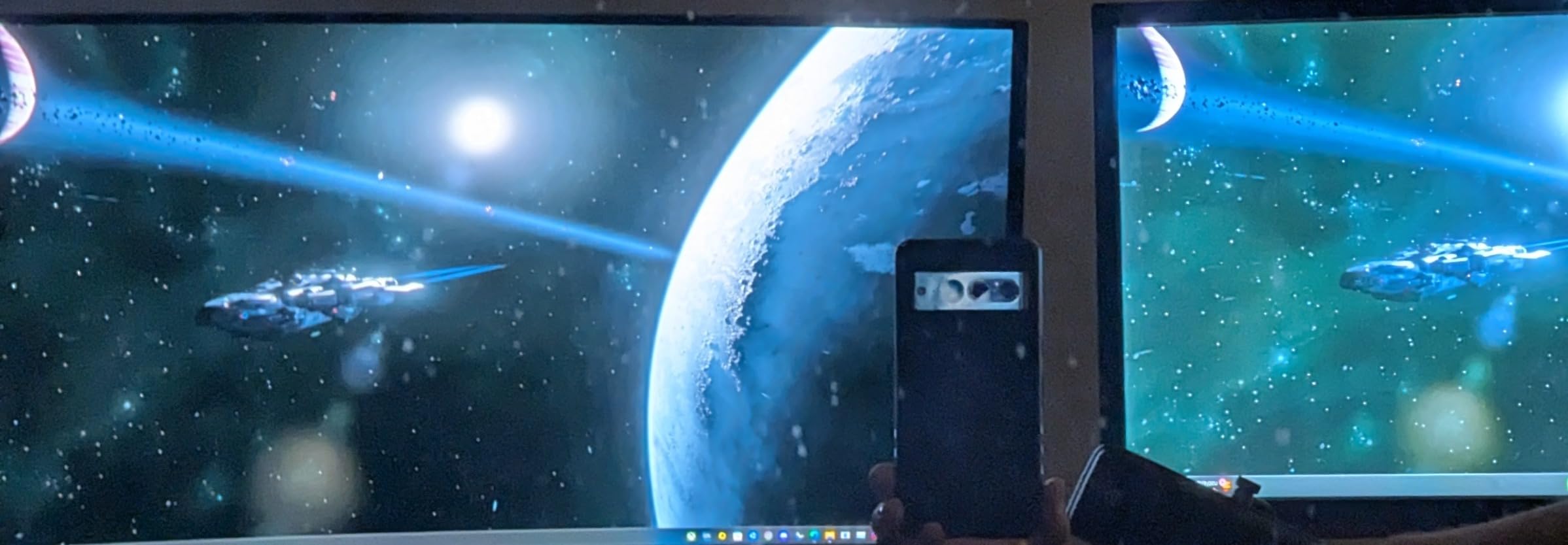 msi MAG 341CQP QD-OLED, 34 Curved OLED Gaming Monitor, 3440 x 1440 (UWQHD), 0.03ms Response time, 175Hz, Adaptive Sync, True Black HDR 400, HDMI, DP Port, USB Type C, Tilt, Height, Black customer photo 1