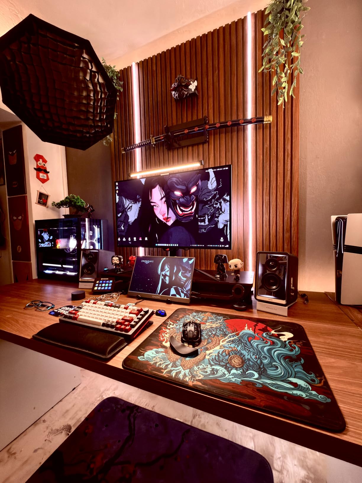 ASUS ROG PG32UCDM 32 Inch 4K 240Hz OLED Gaming Monitor QD-OLED | UHD, Custom Heatsink, 0.03ms, G-SYNC Compatible, USB-C 90W, True 10-bit, Graphene Film, 99% DCI-P3, for PS5 and Xbox customer photo 2