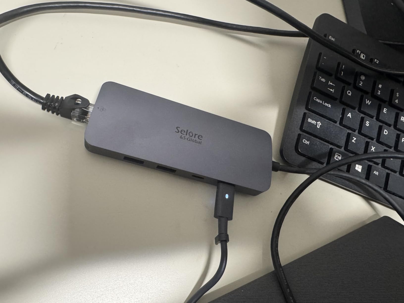 USB C Docking Station Dual Monitor, Selore Docking Station 3 Monitors customer photo 2
