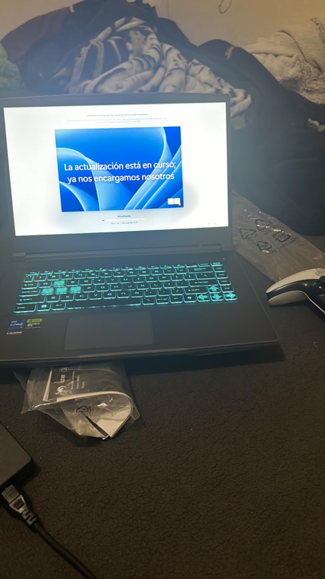 msi Thin 15 15.6” 144Hz FHD Gaming Laptop: Intel Core i7-12650H, NVIDIA Geforce RTX 4050, 16GB DDR5, 512GB NVMe SSD, Cooler Boost 5, Win 11: Black B12VE-2023US customer photo 1