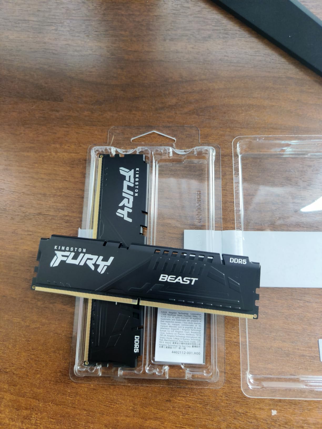 Kingston FURY Beast 32GB (2x16GB) 6000MT/s DDR5 CL30 Desktop Memory | AMD EXPO | Kit of 2 | KF560C30BBEK2-32 customer photo 2