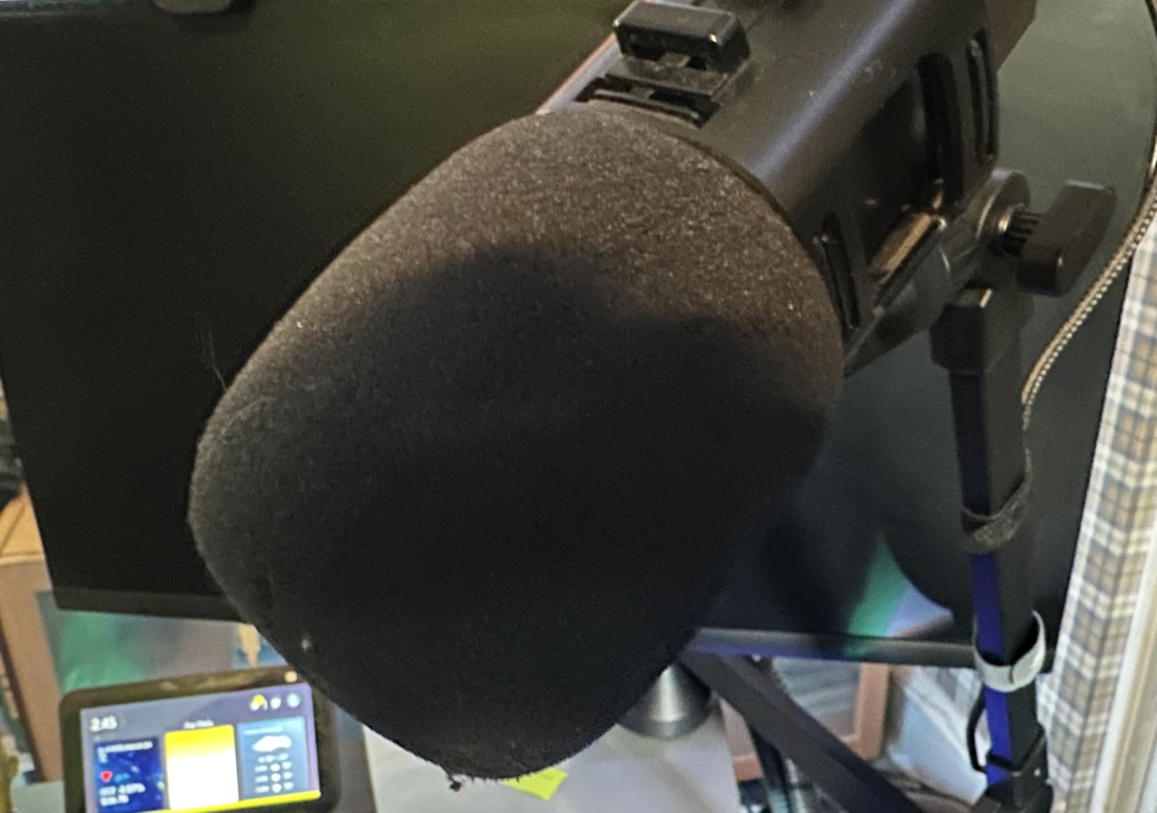 InnoGear Low Profile Mic Arm, 360° Rotatable Microphone Boom Arm Mic Stand for Fifine AM8 K669B Blue Yeti HyperX QuadCast SoloCast AT2020, with Mic Clip 3/8