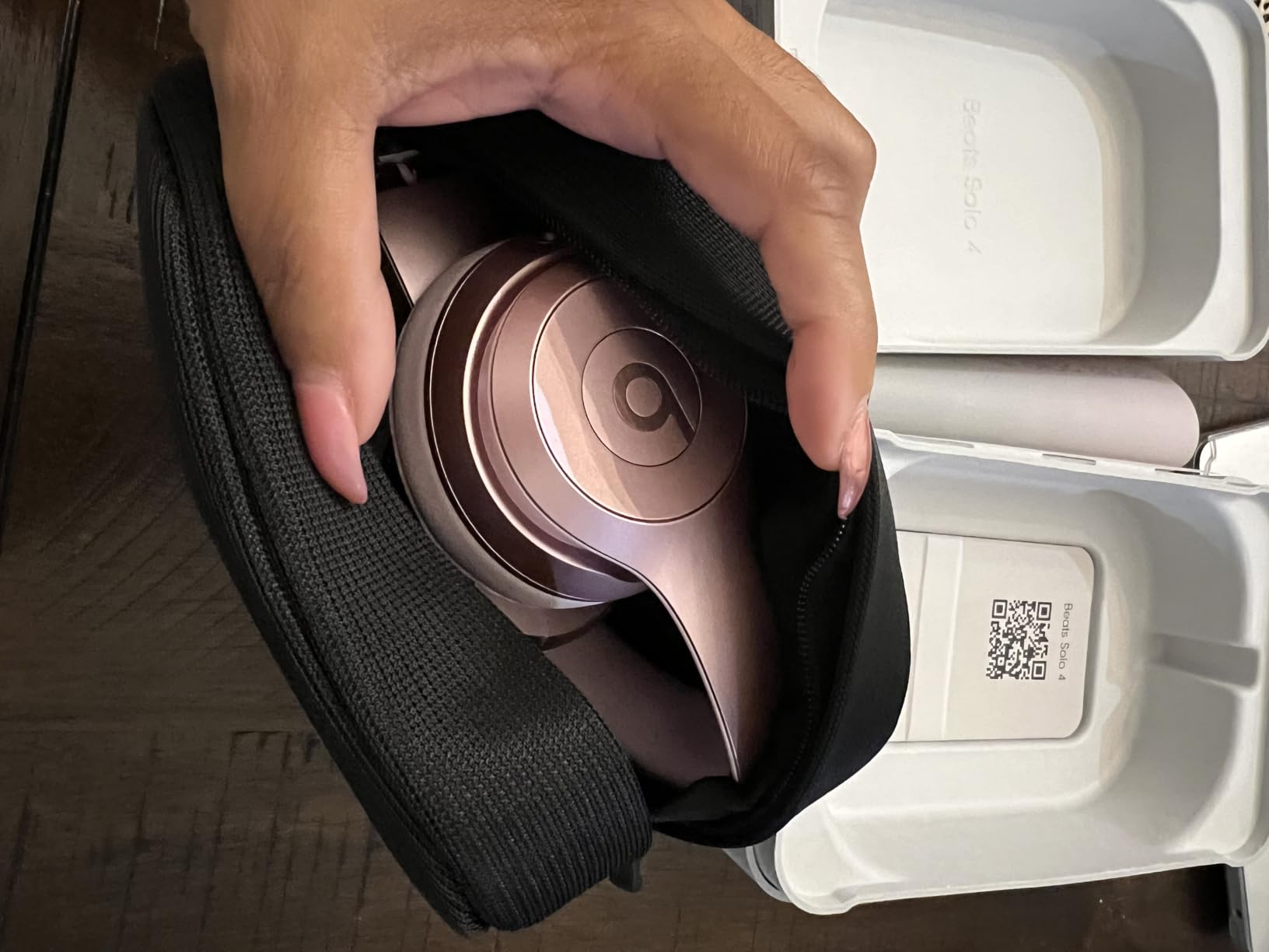 Beats Solo 4 - Wireless On-Ear Bluetooth Headphones, 50-Hour Battery Life, Ultra-Lightweight Comfort - Matte Black customer photo 2