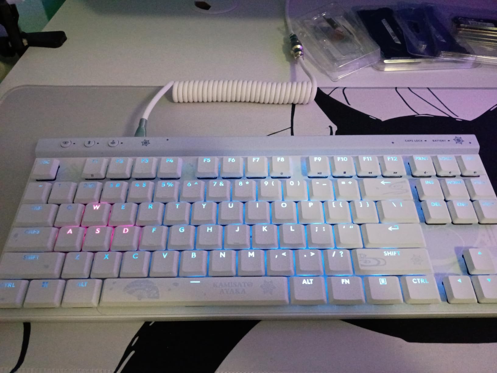 Logitech G515 Lightspeed TKL Wireless Gaming Keyboard (Tactile) - Black, LIGHTSPEED, Low Profile, LIGHTSYNC RGB, PBT Keycaps customer photo 2