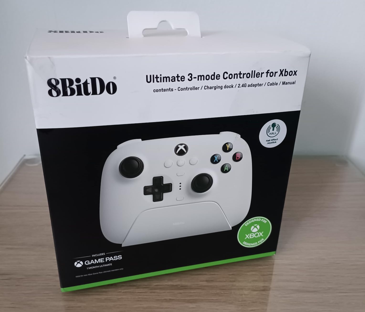 8BitDo Ultimate 3-Mode Controller, Hall Effect Joysticks, Pro Back Buttons, Wired Only for Xbox Series X|S & Xbox One, Compatibility with Apple, Windows & Android, Officially Licensed (Black) customer photo 1