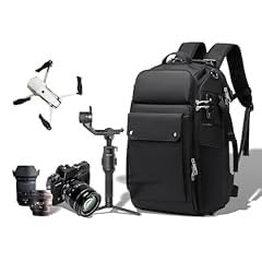 Camera Backpack Large, Waterproof Camera Bag for Mirrorless and DSLR with TSA Lock, Quick Access, 17-Inch Laptop Compartment, Adjustable Straps - Fits Camera Stabilizer, Drone, Black customer photo 1