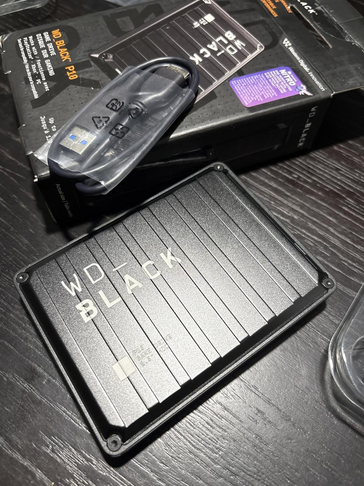 WD_Black 6TB P10 Game Drive, Portable External Hard Drive, Works with PlayStation, Xbox, & PC - WDBZ7D0060BBK-WESN customer photo 1