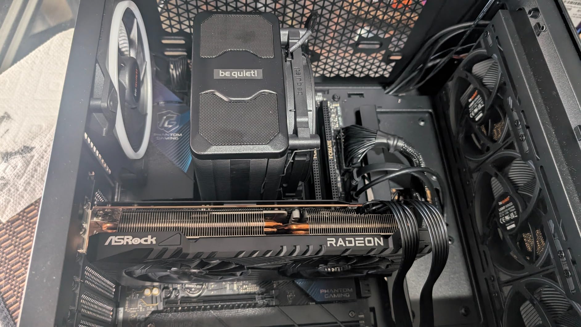 be quiet! Dark Rock 5 Air CPU Cooler, High RAM and VRM Cooler Compatibility | 6 high-Performance Heat Pipes, Silent Wings 4 120mm Fluid Dynamic Bearing PWM Fan, High Airflow, Silent Operation customer photo 1