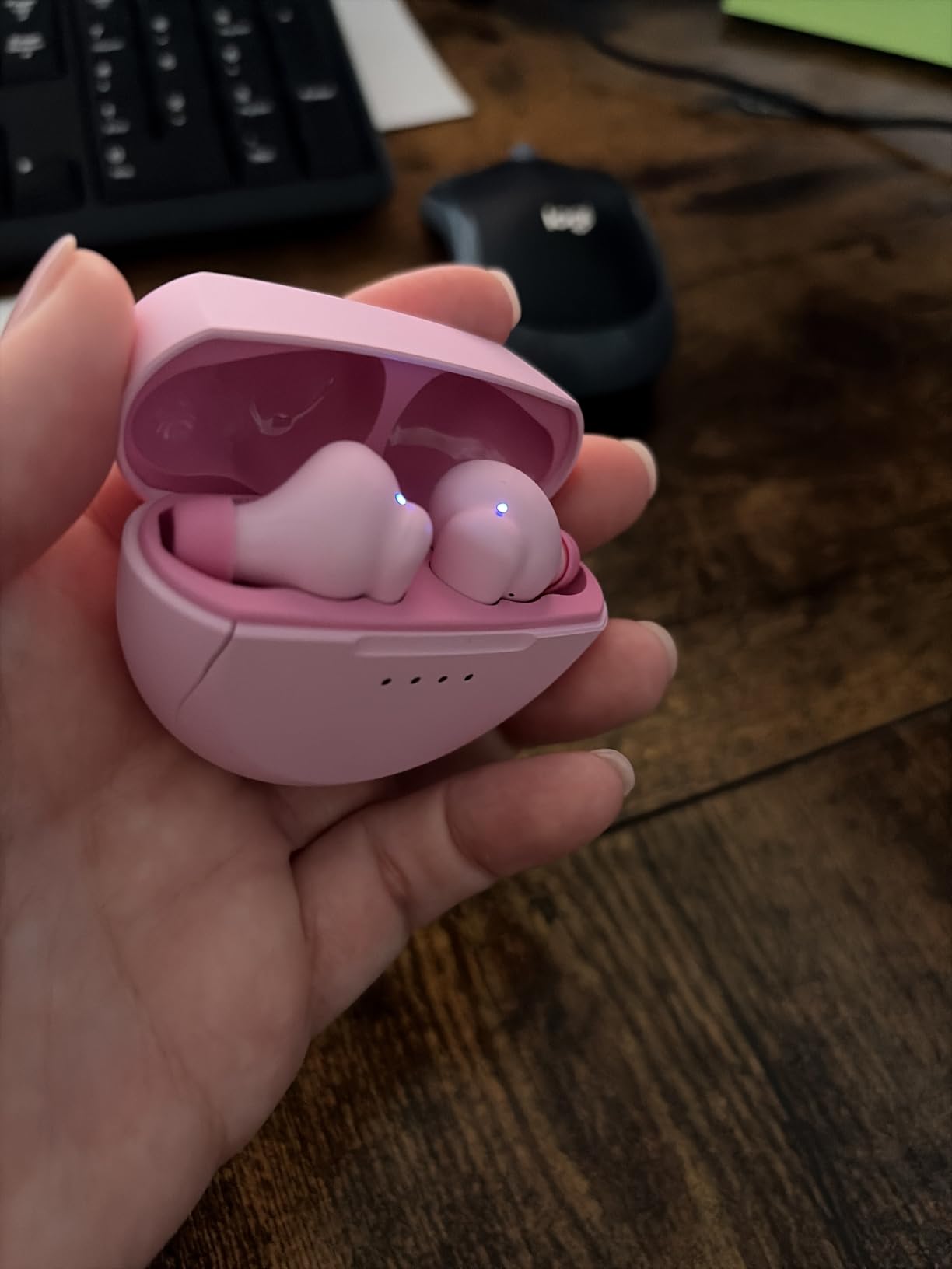 Belkin SoundForm Nano 2 Kids True Wireless Earbuds | In-ear Bluetooth earbuds for kids ages 7+, 85dB volume limiter, IPX5, ENC, touch controls, school, travel customer photo 1