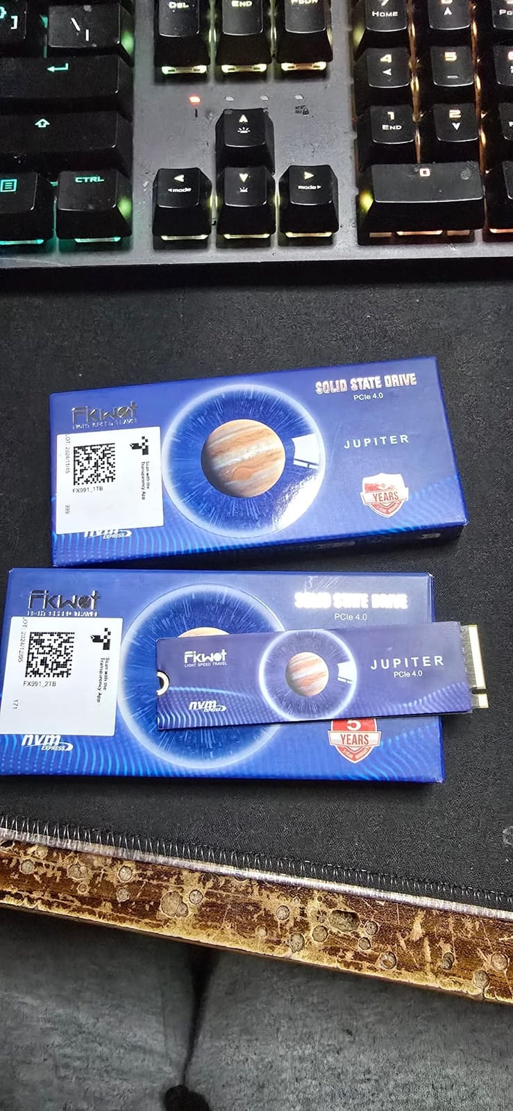Fikwot FX991 M.2 SSD 1TB NVMe SSD M2 2280 PCIe Gen 4x4, Read Up to 7000MB/s, Internal Solid State Drive for PS5 Laptop Desktop 3D QLC NAND customer photo 1